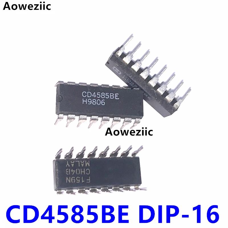 CD4585BE HEF4585BP DIP-16 in-line integrated circuit chip 4-bit digital comparator import