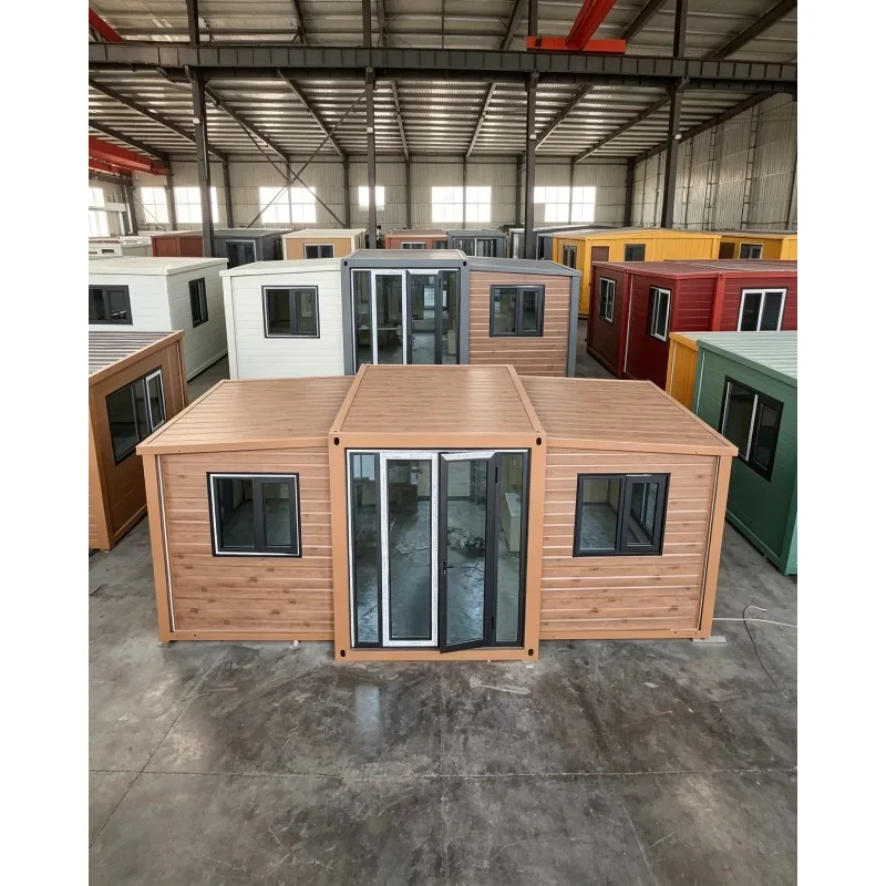 30ft 40ft Extendable Expandable Foldable Folding Tiny Prefab Ready Made Mobile Prefabricated Container Lkit Home House for Sale