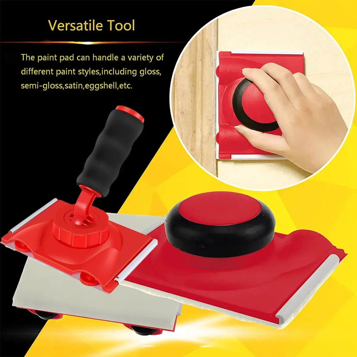 Paint Edge Trimmer Plus Corner Wall Ceilings Pad Painter Applicator Edge Painting Tool Refills Paint Edger for Wall Painting 실리콘