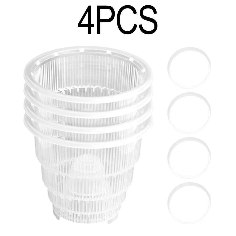 Pot For Various Houseplants Herb Hydroponics Transparent Flowerpot Strong Lateral Roots Timely Root Monitoring