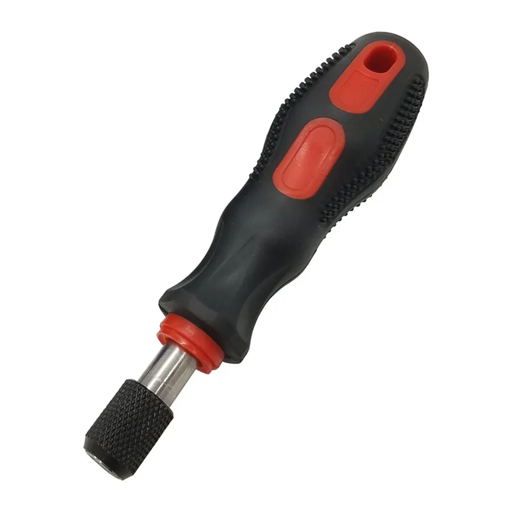 Imagem -03 - Hex Auto-travamento Adaptador Chave de Fenda Lidar com Chave de Fenda Titular Polegada Parafusadeira Herramientas Destornillador 6.35 mm