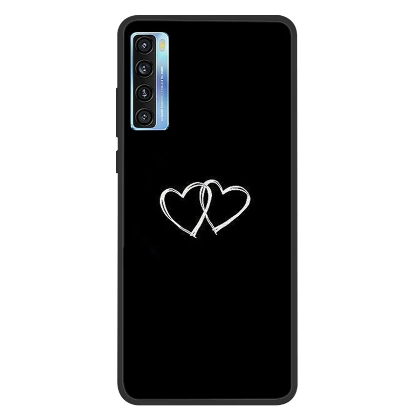For TCL 20L Plus Case Cover Protective Silicone TPU Soft Funda Cases for TCL 20S Case 20L+ Coque TCL20L 20L Plus Lovely Para