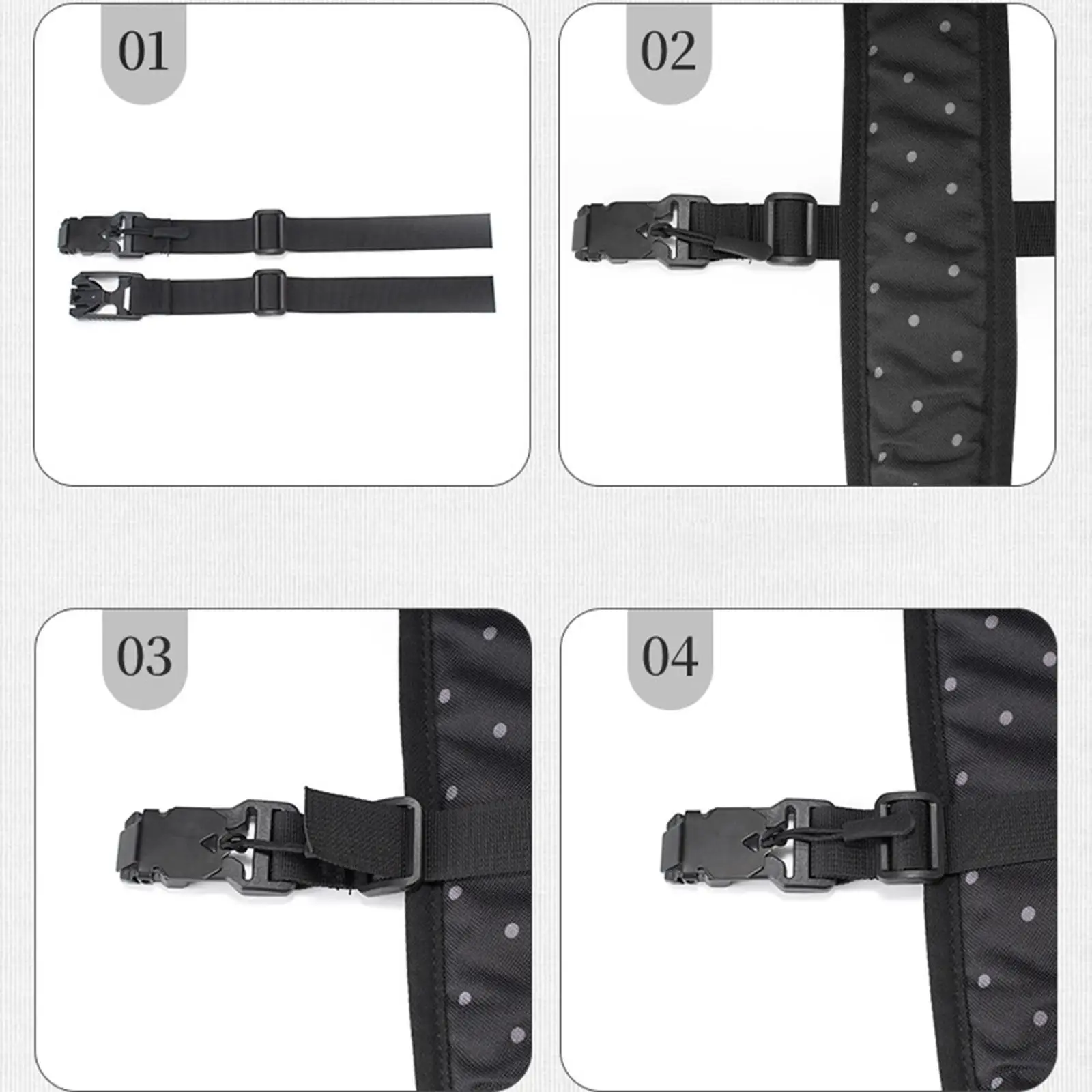 Backpack Chest Strap Adjustable Sternum Straps for Backpack with Quick Release Buckle for Backpacking Travel Backpack Straps