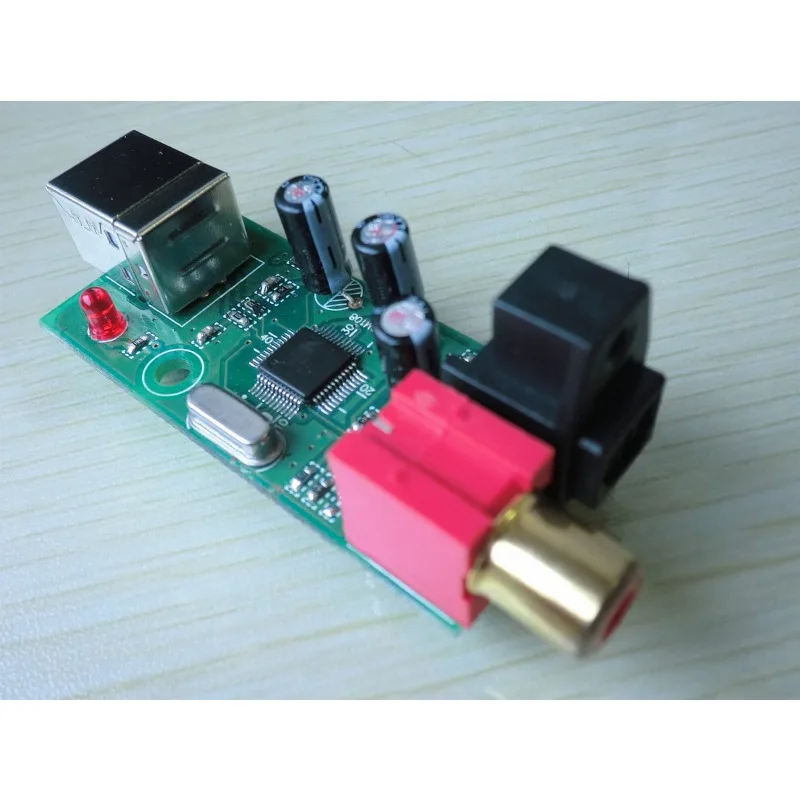 GLA USB Sound Card USB to Coaxial/fiber/SPDIF/DTS/AC3 Conversion Board