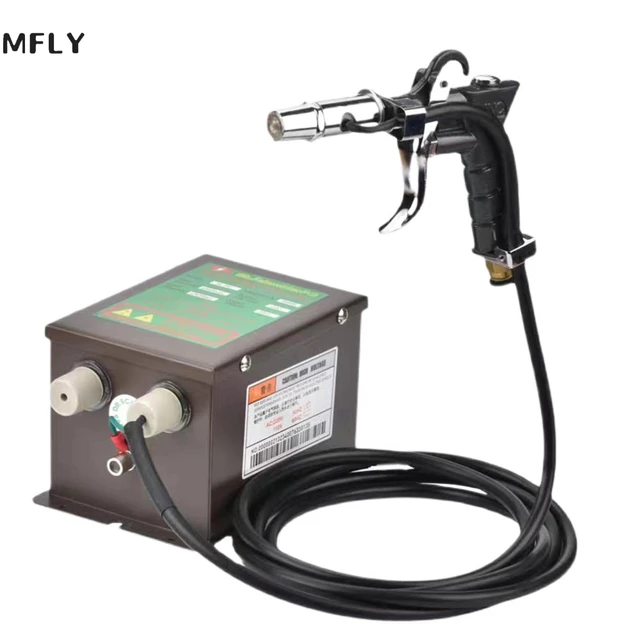 Antystatyczny pistolet pneumatyczny 110 V/220 V Jonizujący pistolet elektrostatyczny z generatorem wysokiego napięcia.