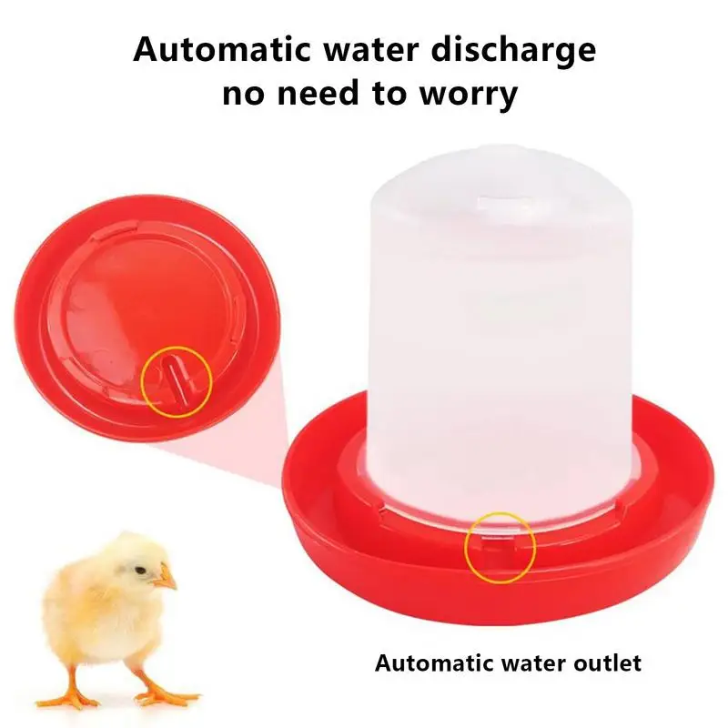Chick Feeder Chick Feeder And Waterer Set Poultry Feeding Equipment For Backyard Indoor Outdoor Barn Family Pet Livestock