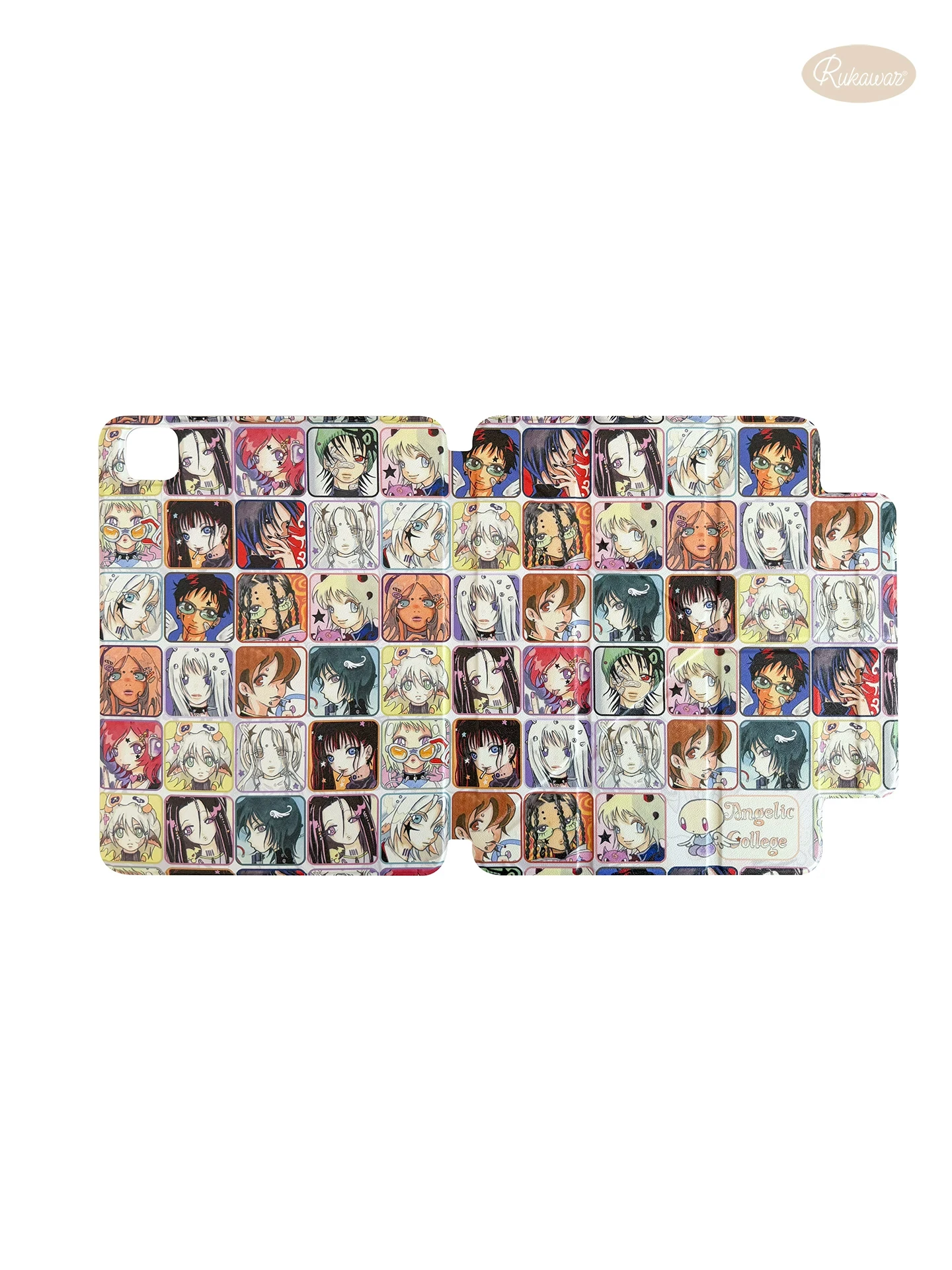 Japan Cartoon Characters Tablet Cover For iPad Pro 13 11th M5 M4 12.9 A16 8 7 9th 10th Air 11 M2 M3 Magnetic Detachable Case