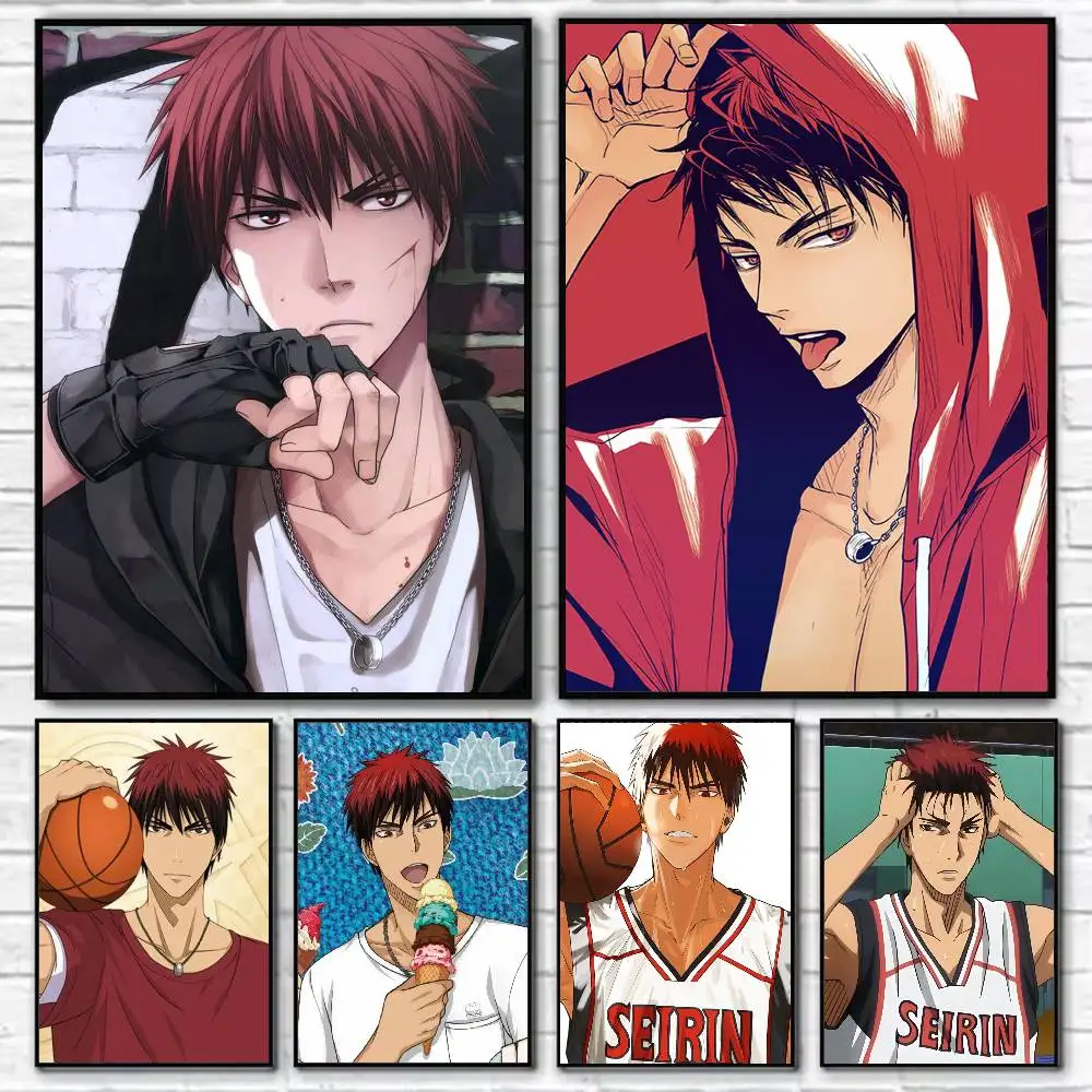 Taiga Kagami Waterproof Self-Adhesive Wall Poster for Bedroom Living Room Home Decor
