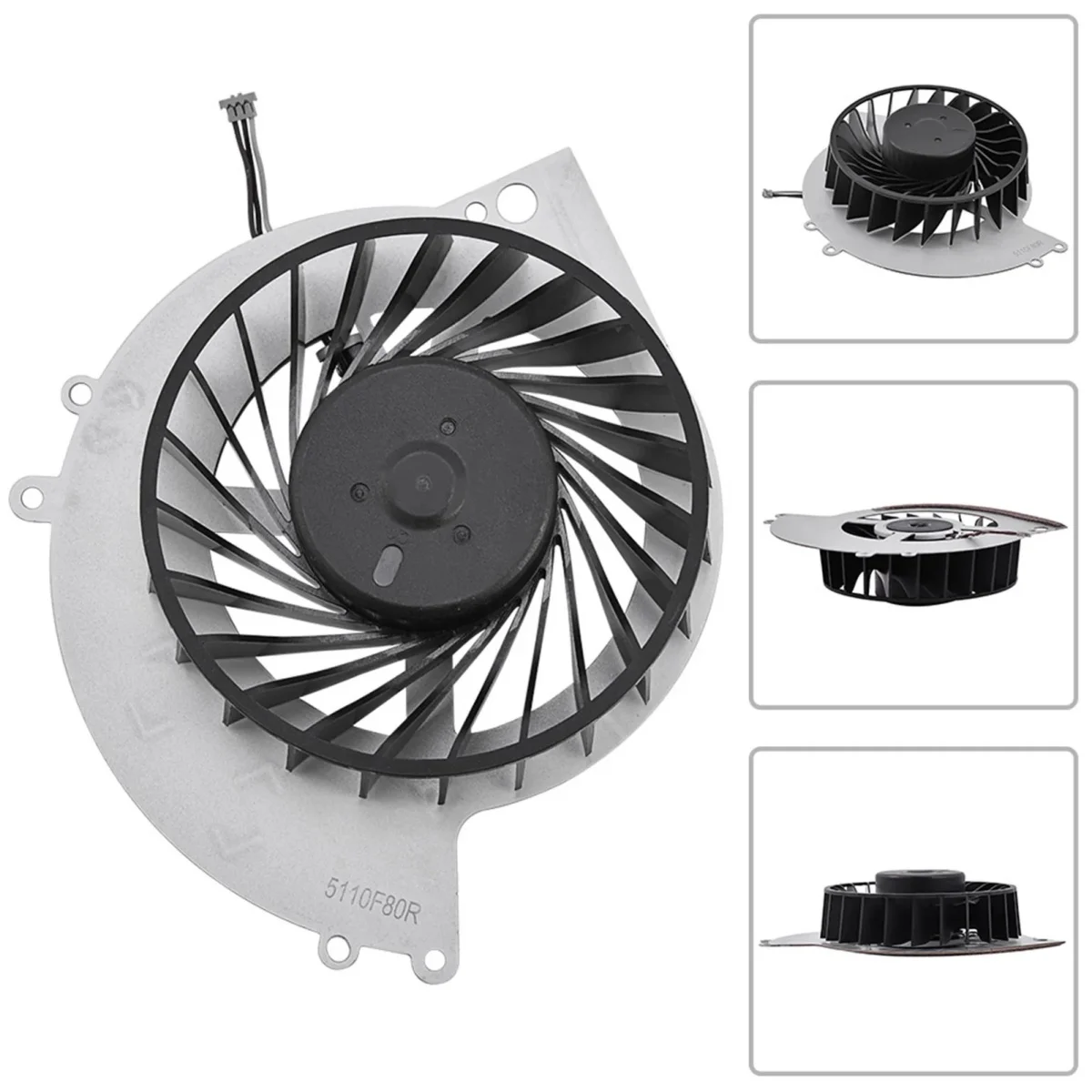 Original Inner Cooling Fan for PS4 Pro FAN Game Console Cooler 1000/1200/2000/7000 Series Replacement for PS4 Host Silent Fan view 5