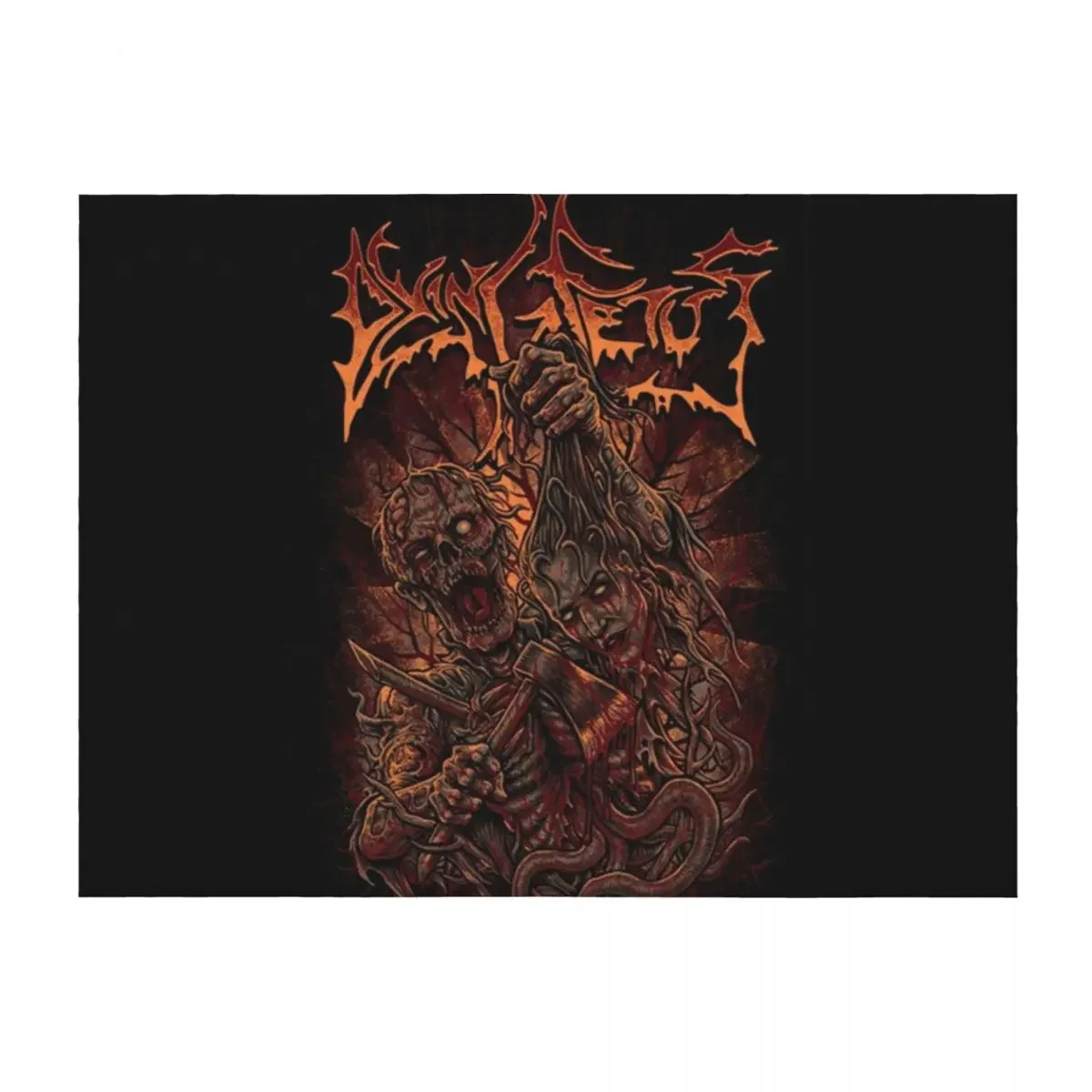 

BEST TRENDING Throw Blanket Custom anime Loose warm for winter Blankets