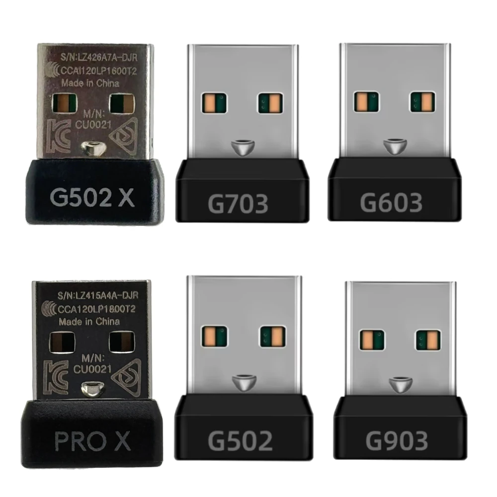 

New USB Dongle Signal Mouse Receiver Adapter for Logitech CPW G Pro GPXS G Pro X G903 G502 G502X G603 G703 Wireless Gaming Mouse