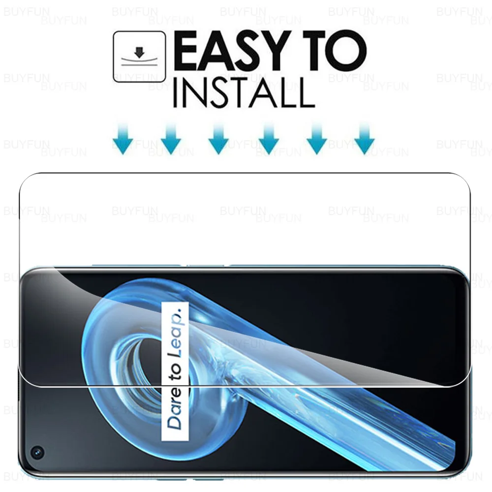 3PCS Tempered Glass For Realme 9i 6.6" Screen Protector For OPPO Realme9i 9 i Realmy 9i RMX3491 Safety HD Protective Film Cover