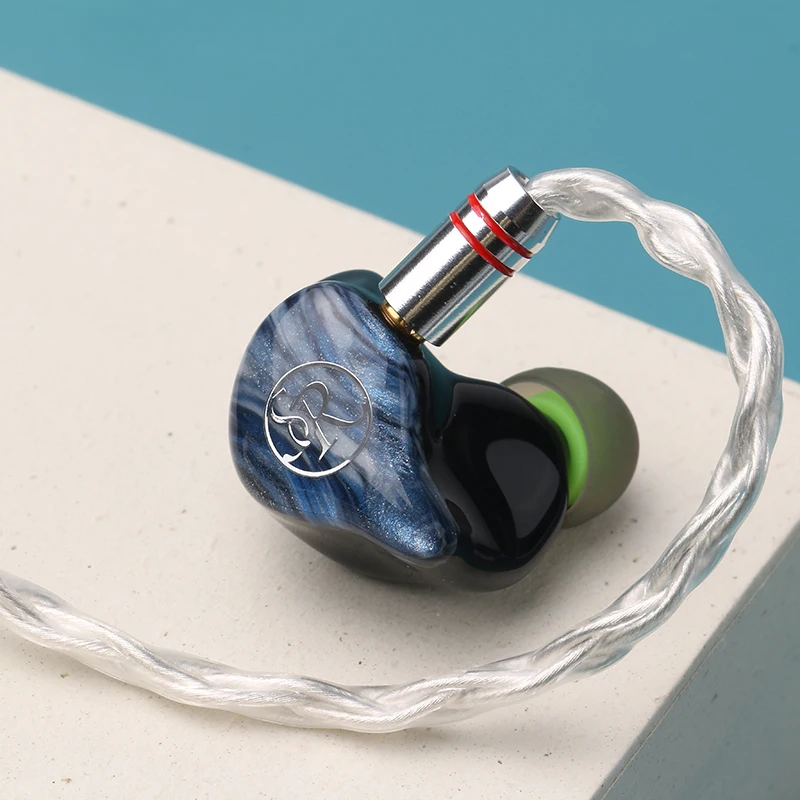 Sound Rhyme SR1 Titanium Film Dual Magnetic Circuit1 Dynamic Driver In-Ear HIFI Earphone