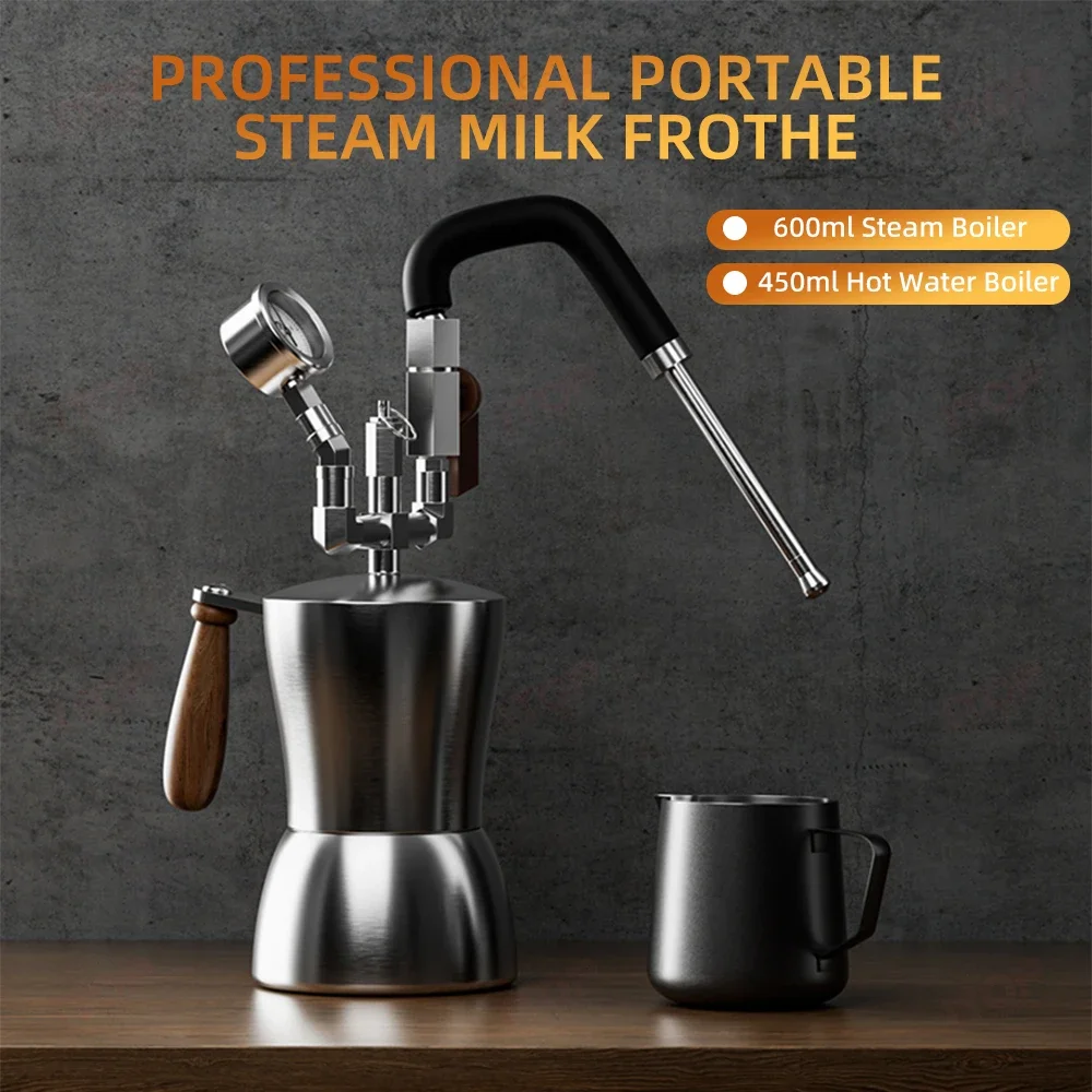 

China Factory Brilliant Quality Original Milk Frother Foamer Advanced Professional Portable Steam Milk Frother