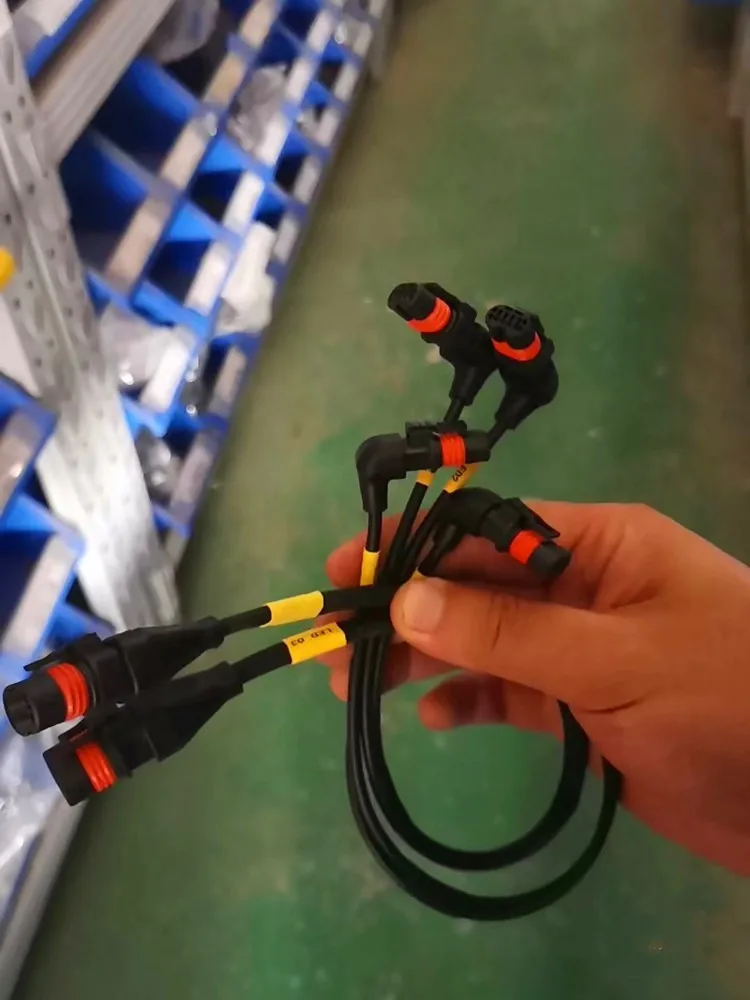 Para Agras DJI T50/T25 Kit de Cable de señal de luz inferior auxiliar parte accesorios para drones agrícolas 000999.03