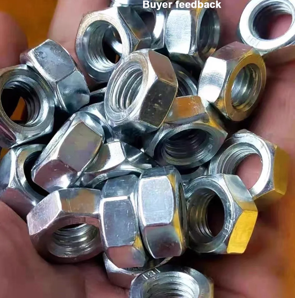 5-100Pcs 6061 Aluminum Alloy Metric Thread Outer Hex Nut M3 M4 M5 M6 Bolt M8 M10 M12 M14 M16Hex Nuts Hardware Furniture Fastener