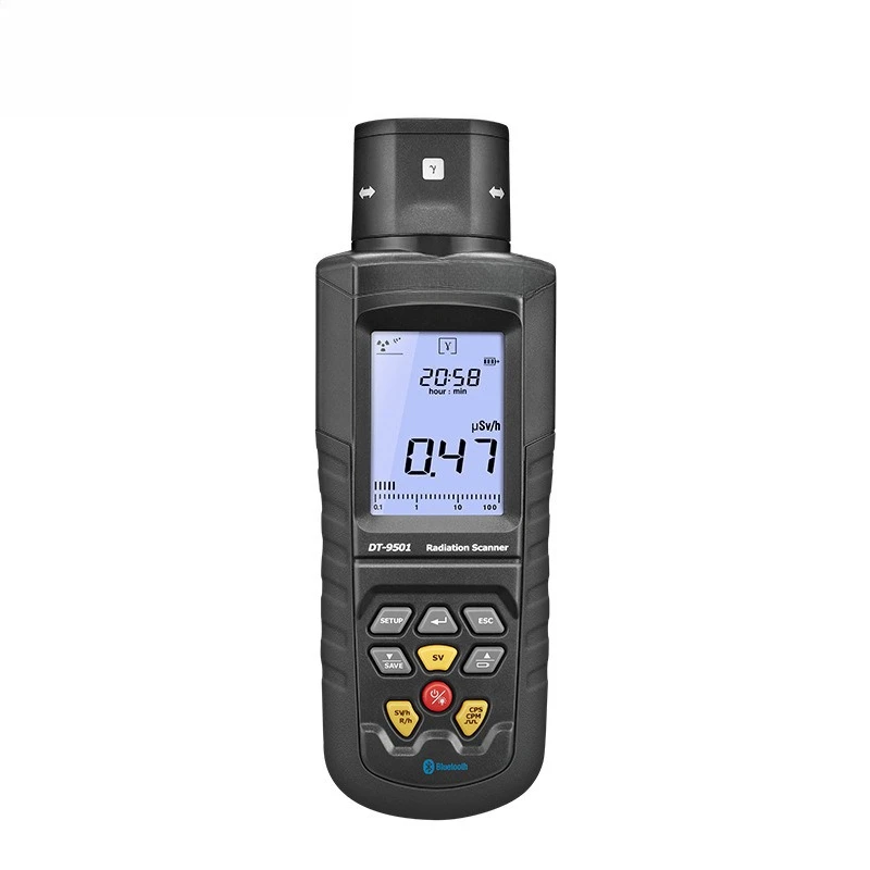 

Nuclear radiation detection, radioactive substances alpha, beta, gamma, X-ray detector DT-9501