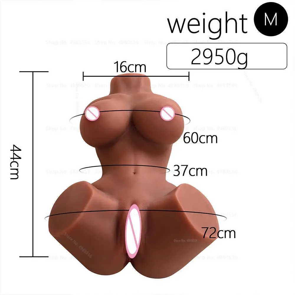 Sex Half New Doll to Masturbate for Men Woman Sexy Ass Clean Man Masturbation Realistic Vagina Anal 3d Real Men's Dolls Busty