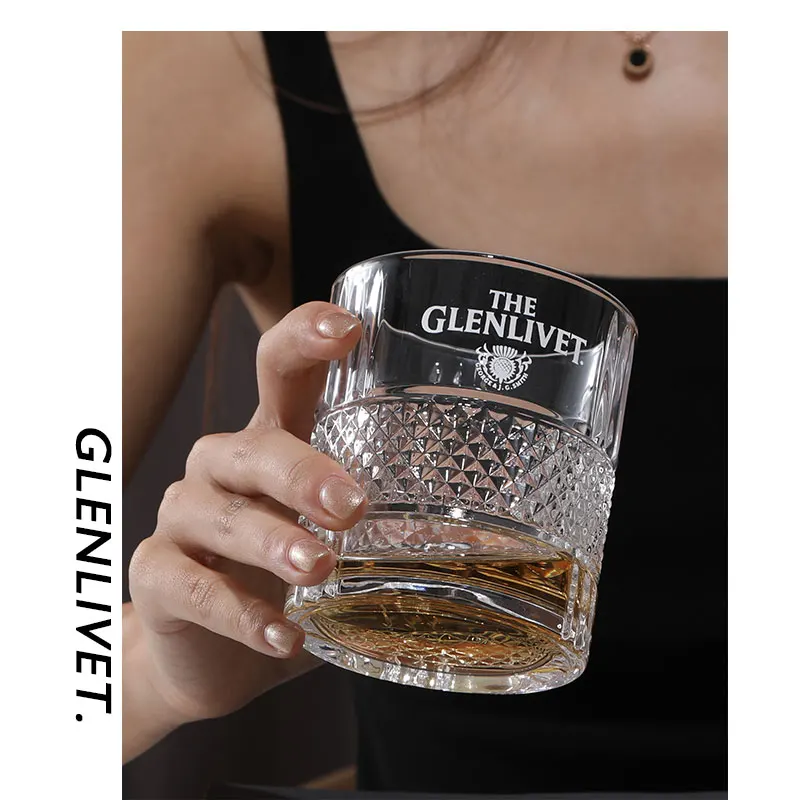 Glenlivet Collection Whisky Glass Lead-free Glass Verre Cocktail Drinkware Wine Glass Cognac Brandy Snifter