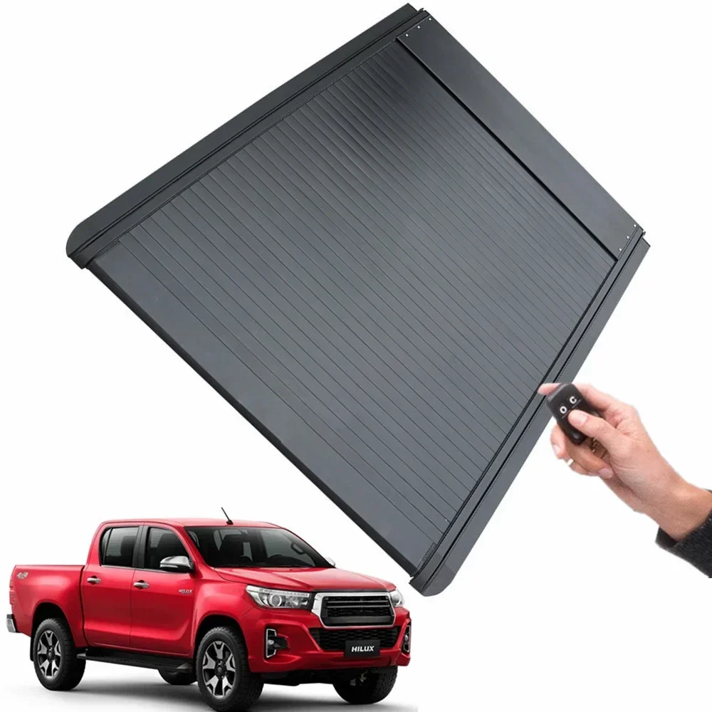 

electric retractable tonneau cover electric roller lid for HILUX REVO ROCCO 2015-2022