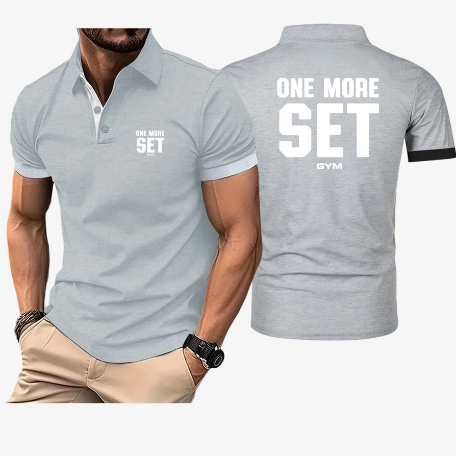 Power Workoout gym The 2026 summer bestseller men's home casual Breathable quick-drying lightweight sports business polo shirt