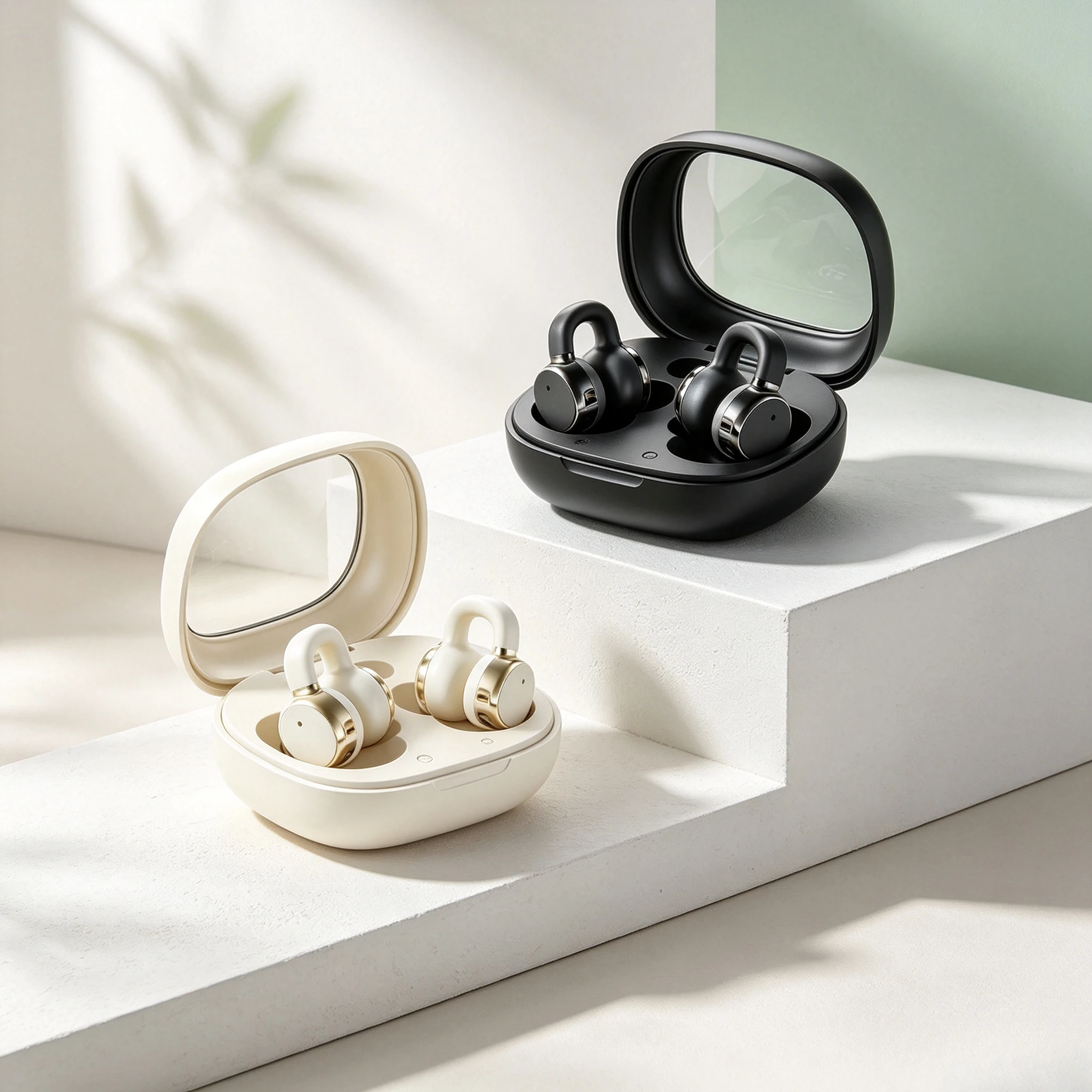 Bluetooth Earbuds Bluetooth Headphones Touch-control Bluetooth Earphones Provide Intuitive Playback Management Without Buttons