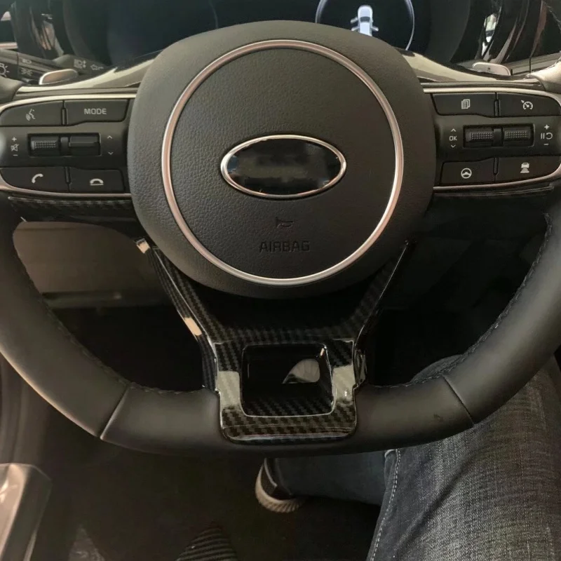 For Kia K5 Optima 2020-2022 ABS Car air outlet/steering wheel/headlights adjustment Interior trim accessories