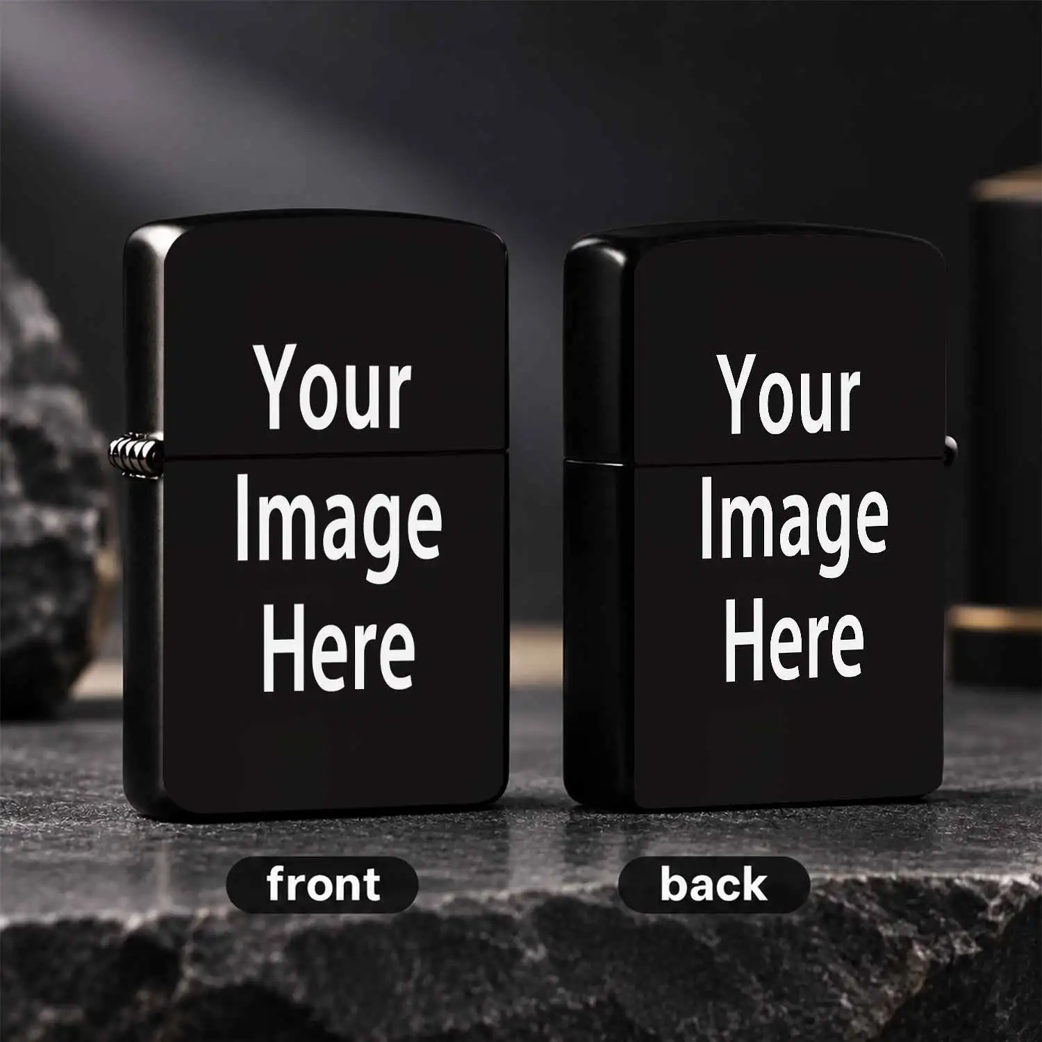 Custom Personalized Pattern Lighter, Support Custom Any Image Text Photo, Sleek Portable Design For Daily Outdoor Camping Gathering Scenarios, Exquisite Smooth Using Experience, Thoughtful Creative Gift For Family Frien A Humorous And Inter