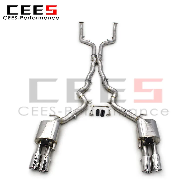 

CEES Catback Exhaust Pipe for BMW M5 F10/F15 4.4TT 2012-2016 Upgrade Stainless Steel 304 Escape Exhaust System