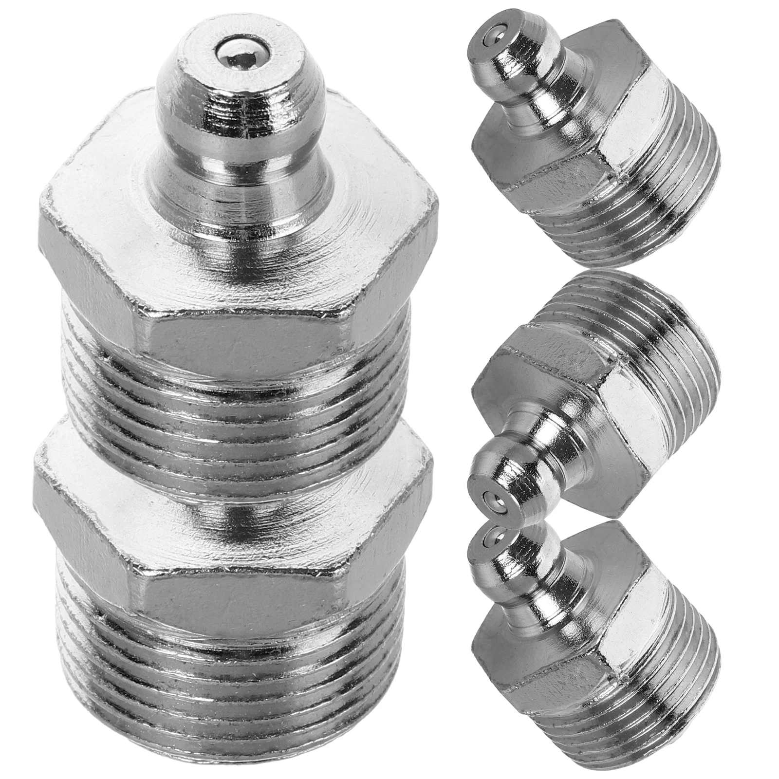 

5Pcs Grease Nozzle Stainless Steel Grease Sprayer Replacement Tips for Accurate Lubrication Fitting Coupler for Car