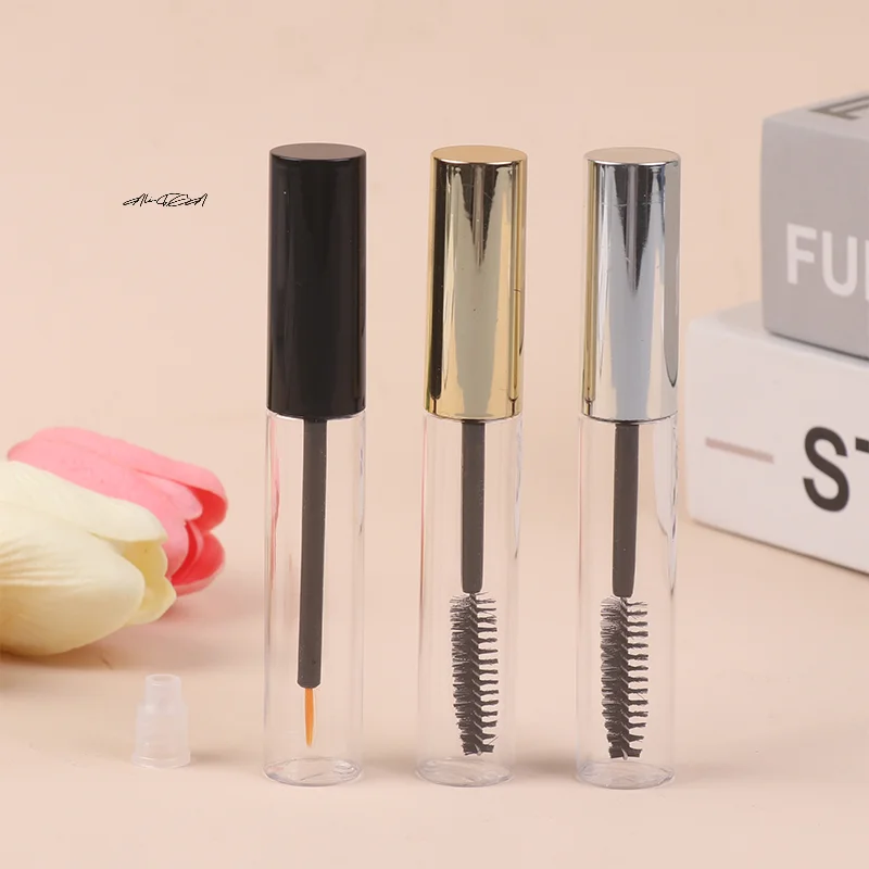 10 ml Leere Mascara Rohr Nachfüllbare Wimpern Fläschchen Flüssigkeit Flasche DIY Make-Up Behälter Zubehör für Schönheit Werkzeuge