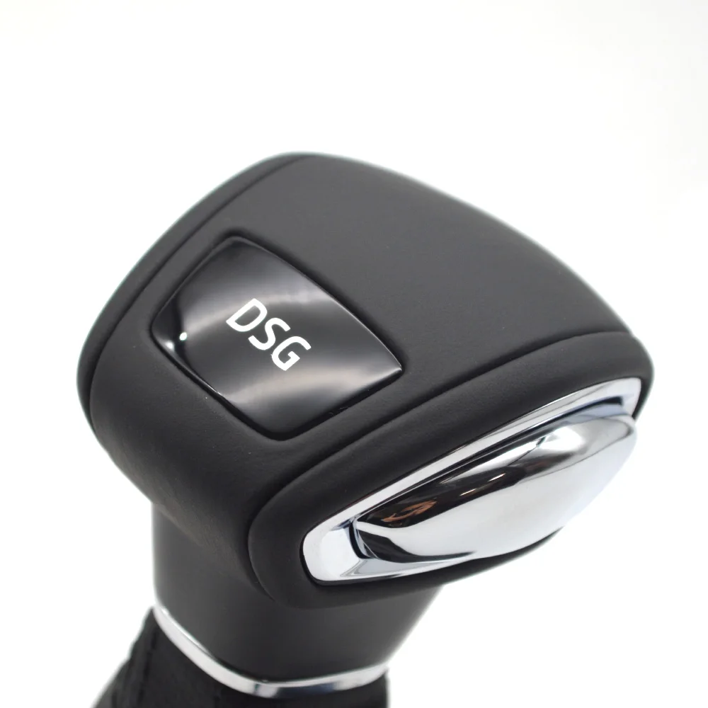 DSG Gear Shift Knob Head Handball Leather 56G 713 111B For Skoda Kerroc Kodiak Car Accessories Auto Parts，