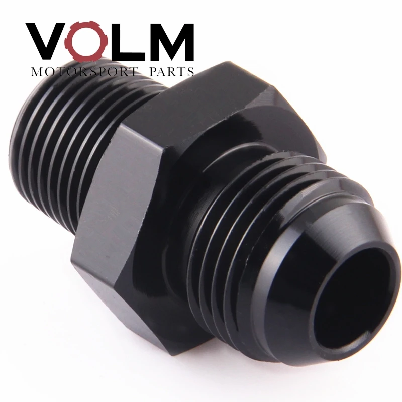 Male AN6 AN8 AN10 -6AN 8AN 10AN 1/4 NPT 1/8 NPT 3/8NPT Straight Adapter Flare Fitting auto hose fitting Male Oil cooler fitting