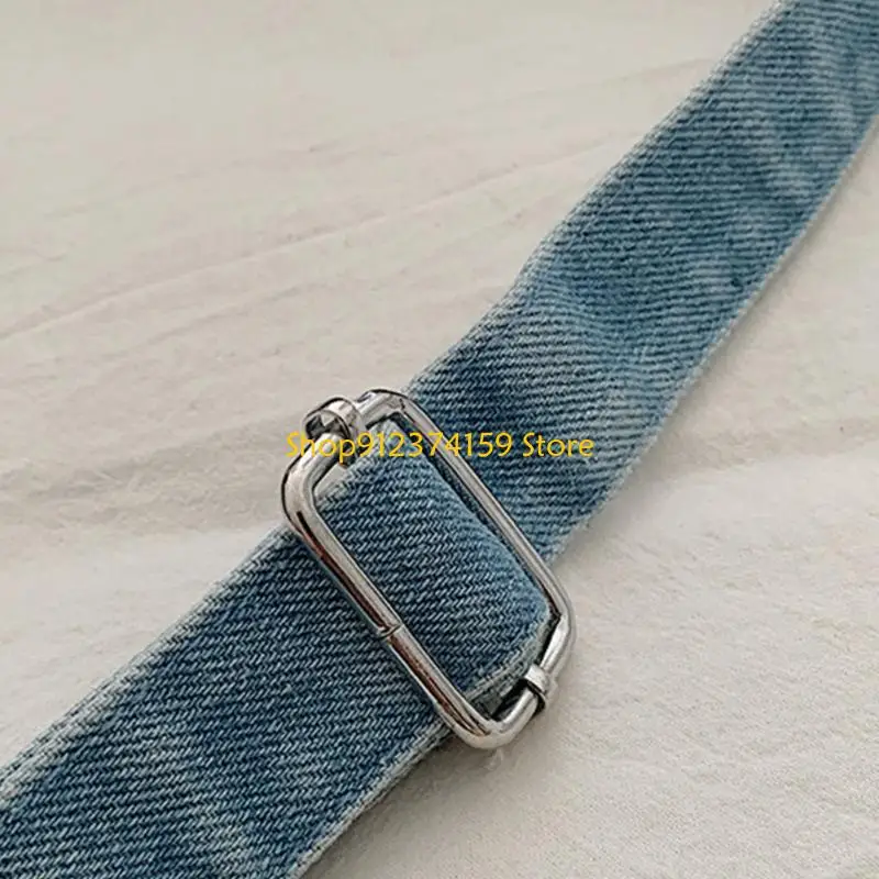 

G5AE Jean Crossbody Bags for Women Denims Purses Shoulder Bag Handbags with Adjustable Strap Hoboes Bags