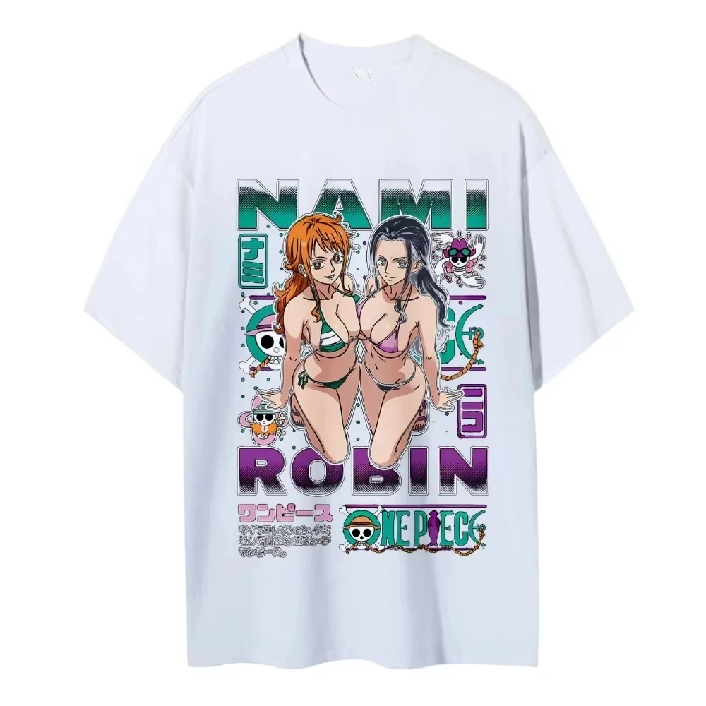 

Men's and Women's 2026 Summer New T-shirt ONE PIECE Anime Printed Loose Casual Children's Parent-child Short-sleeved Top