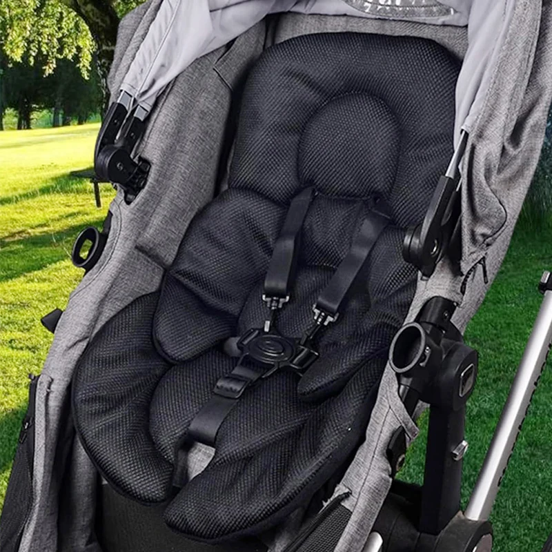 Baby Stroller Seat Pad  Multifunctional Universal Double Sided Baby Car Seat Cushion Kids Cart Mattress Mat Stroller Accessories