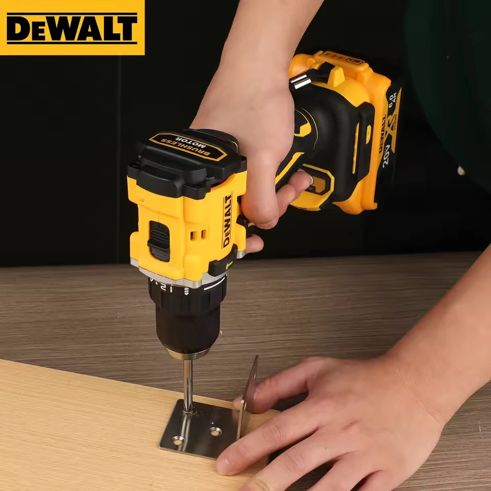 DEWALT Lithiová baterie 20V Dobíjecí Bezuhlíkový Kompaktní Elektrický Šroubovák Ruční Vrtačka Příklepová Vrtačka DCD805 - náhled 5