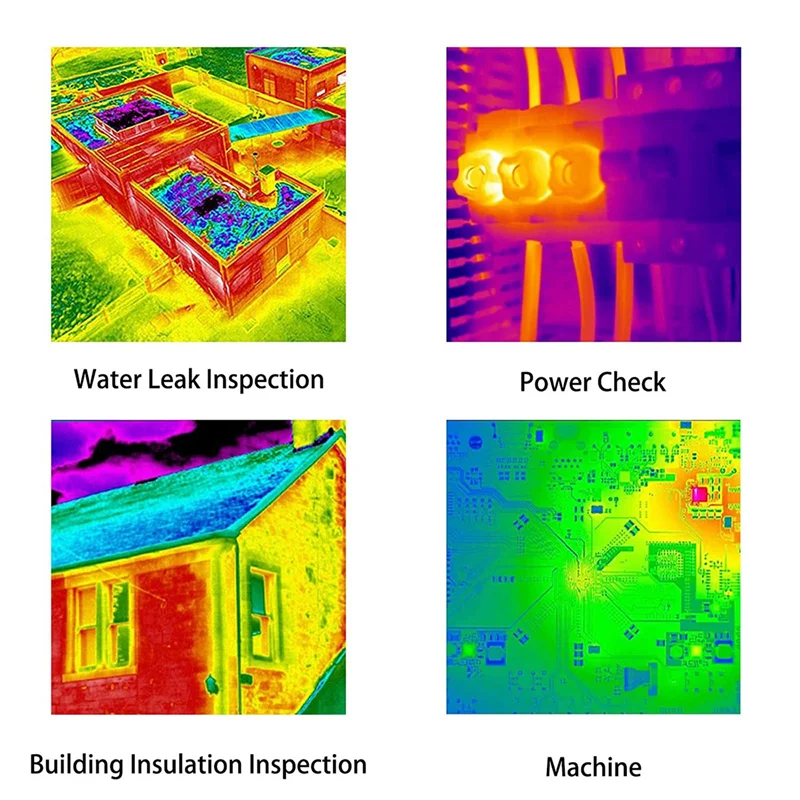 【People Favorite】1 PCS Thermal Imager, 2.8Inch Thermal Imager Infrared Camera, 320X240 Built In SPI Flash Chip