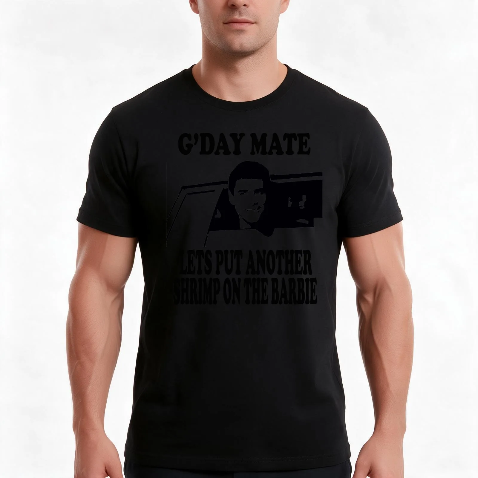 Dumb And Dumber - G'day Mate T-Shirt, Summer Casual Cotton Tee, Oversized Streetwear Tops, Vintage Graphic Print, 100% Cotton