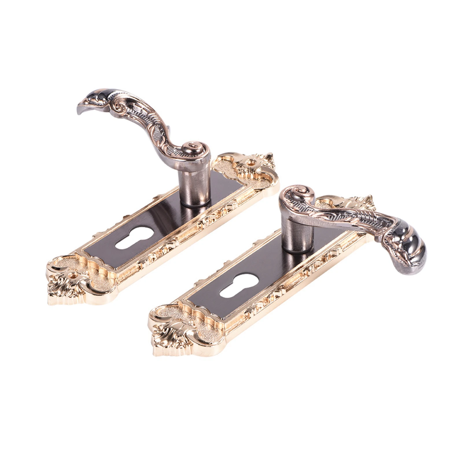 

Дверной замок из алюминиевого сплава в европейском стиле в стиле ретро — винтажный интерьер, защита от кражи для дома, отелей и квартир