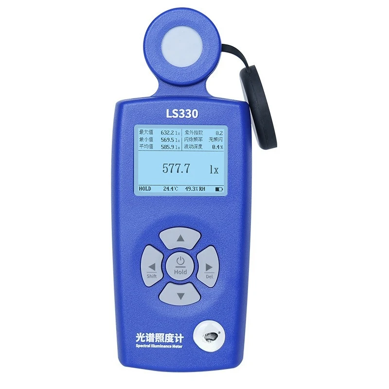 

Spectral Illuminometer Light Meter Plant Illuminance Tester High Precision Color Temperature