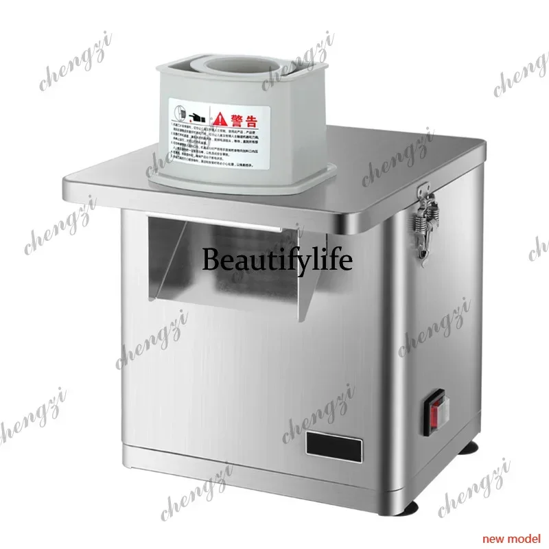 N138Multifunctional Vegetable Cube Cutting Machine Electric Dicer Potato Onion Carrot Dicer Fruit nd Vegetable Slicer Processer