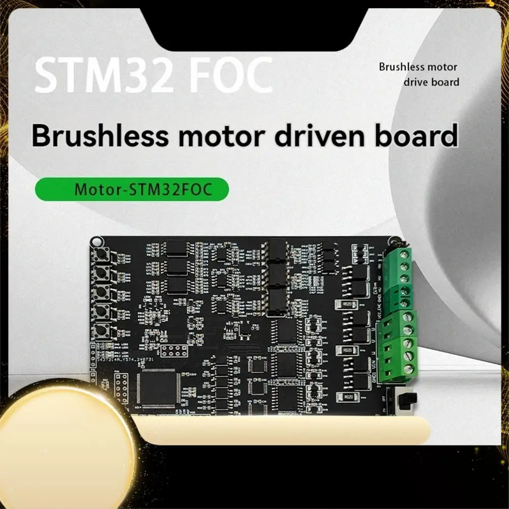 

STM32F103VET6 FOC DC Brushless Motor Control Drive Board Current Voltage Isolation Collection