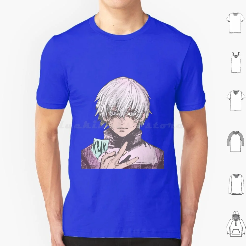 Tokyo Ghoul Kaneki Aesthetic T Shirt 6Xl Cotton Cool Tee Anime Ghoul Tokyo Ghoul Kaneki Tokyo Touka Manga Ken Anteiku Japan