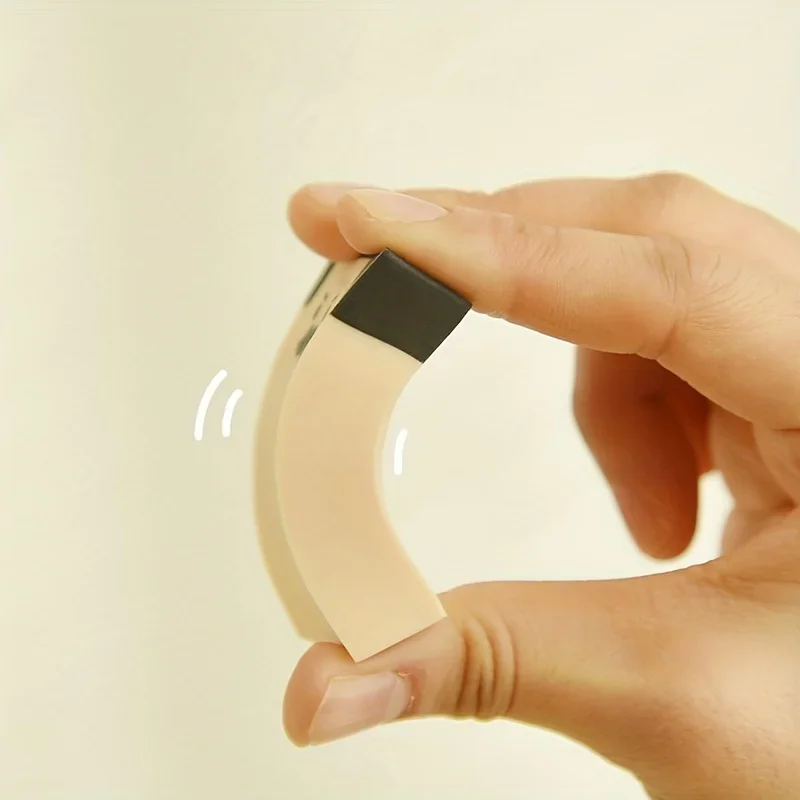 1/2/4/6 pcs Random Bald Eraser Smart Eraser Stay Up Late Bald Student Stationery