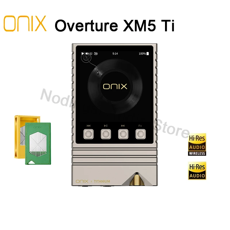 Reproductor MP3 SHANLING ONIX Overture XM5 Ti, Reproductor de Música Portátil, Reproductor de Sonido Puro, Audio de Alta Fidelidad, Bluetooth 5.2 Dual