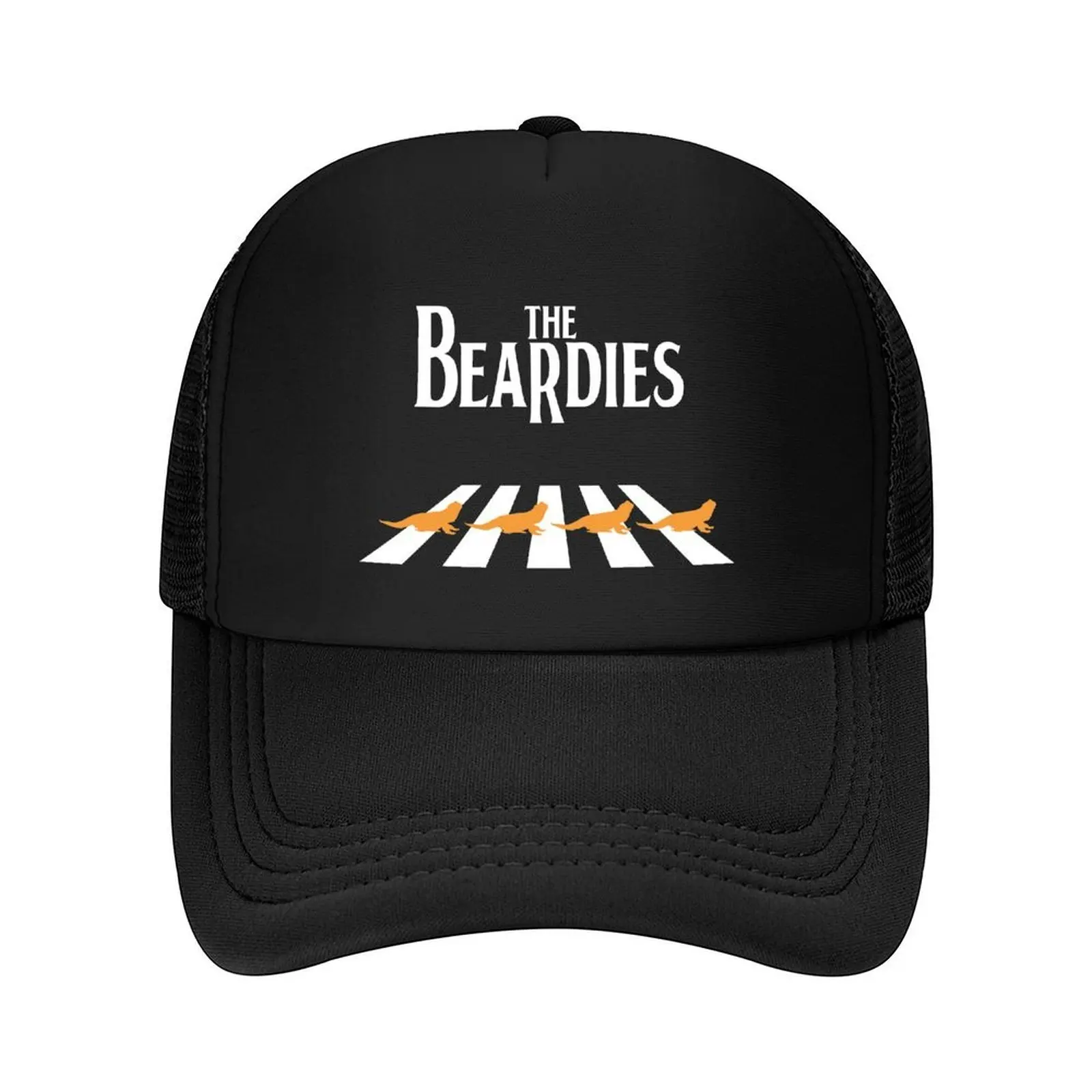 

Funny Bearded Dragon Band Baseball Cap Bobble Hat Trucker Cap tactical cap custom Hat Ladies Men's