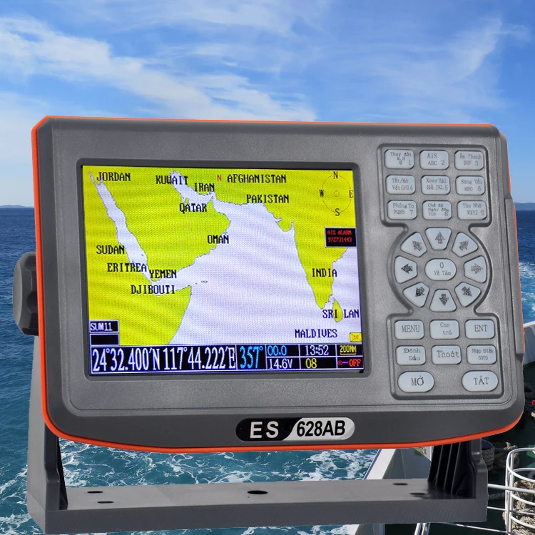 6 Inch Class A AIS Navigation Receiver Marine GPS BDS Chartplotter