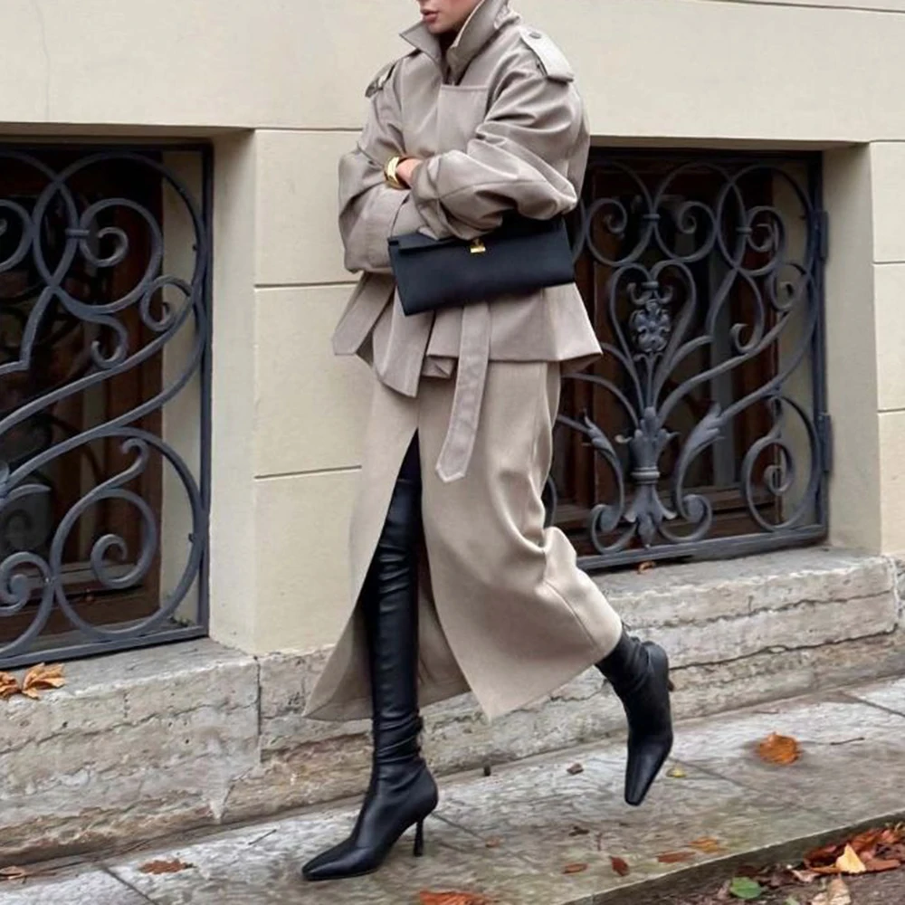 عارضة نمط المرأة سترة واقية الربيع اللباس الخريف لا الديكور أزياء ملابس خارجية مادة مريحة أعلى جودة