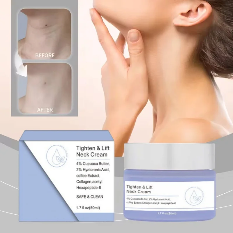 

Neck Cream Moisturizing Fade Fine Line Lift Neck Skin Downplaying Neck-Lines Nourishing Lifting Firming Neck Rejuvenating Cream